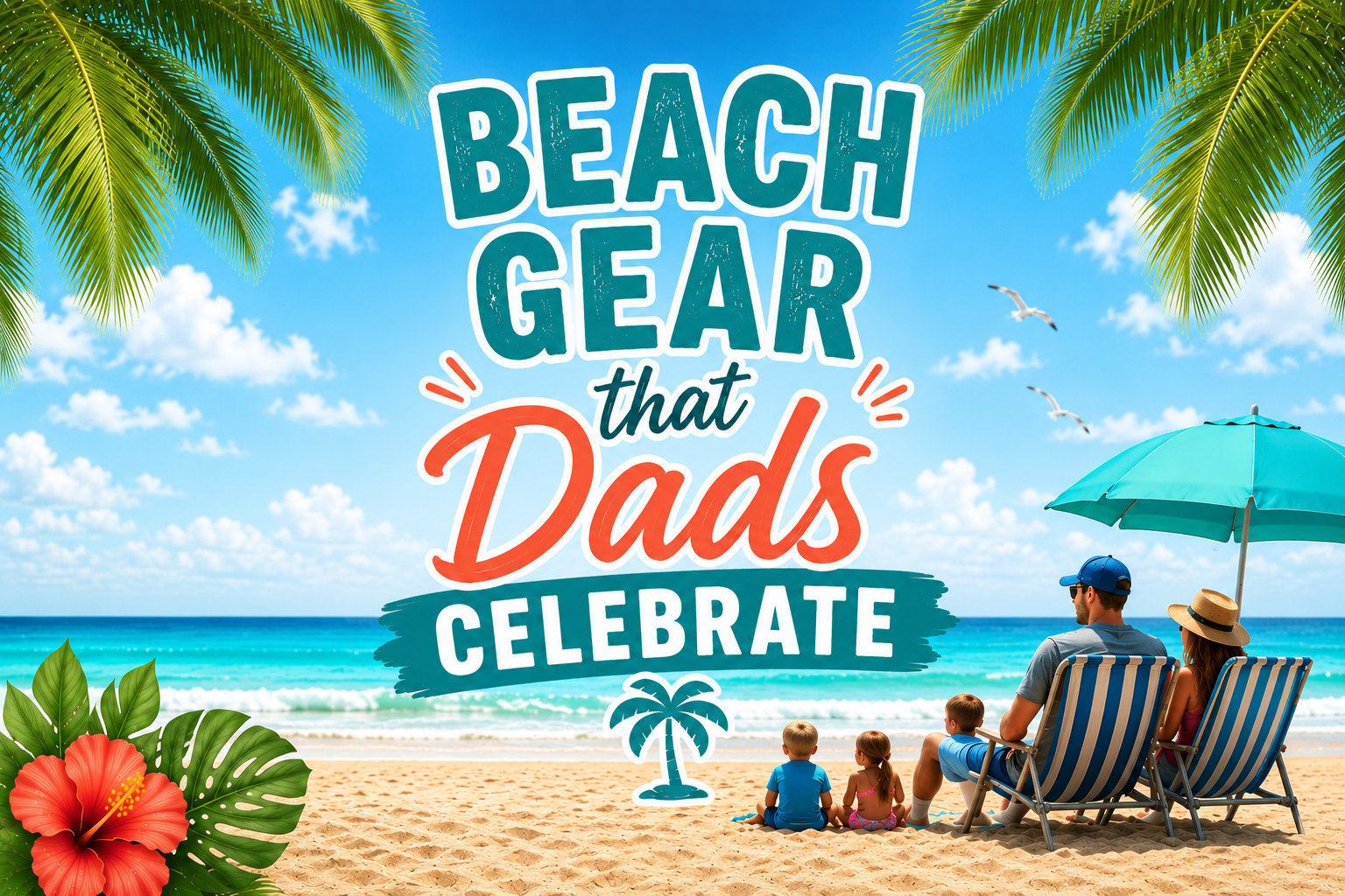 Beach Gear that Dads Celebrate